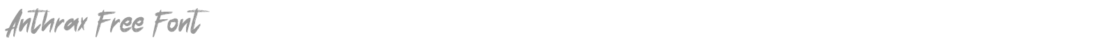 Anthrax font preview